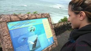 You take Hime around the island, and fuck her in the car.